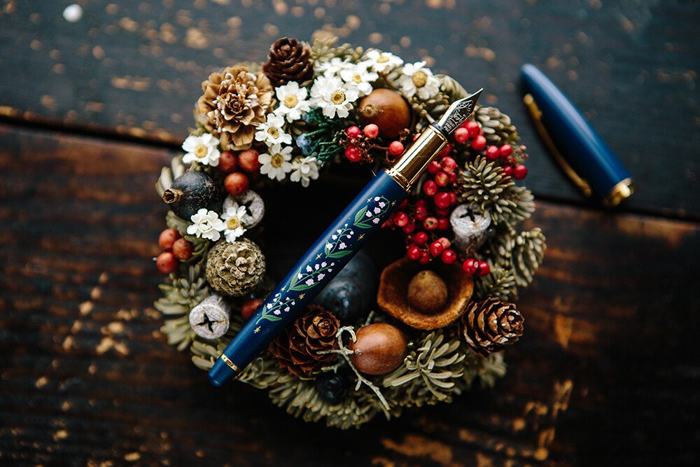HANKxARTEX Muguet Fountain Pen