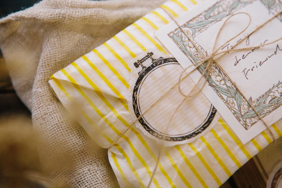 Circle Embroidery Hoop Rubber Stamp