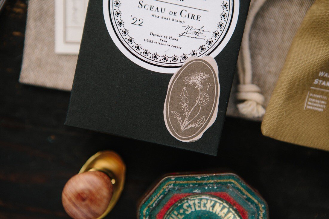 Dandelion Sealing Wax Stamp