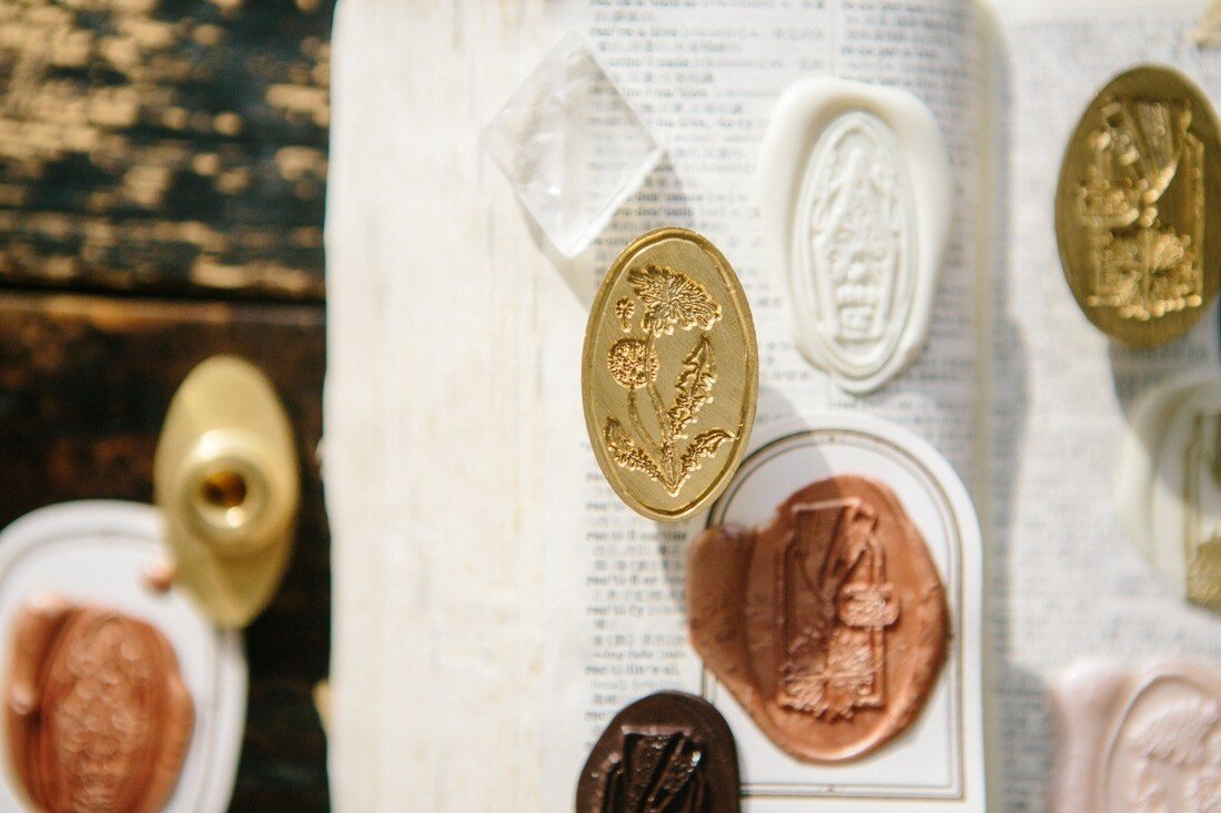 Dandelion Sealing Wax Stamp
