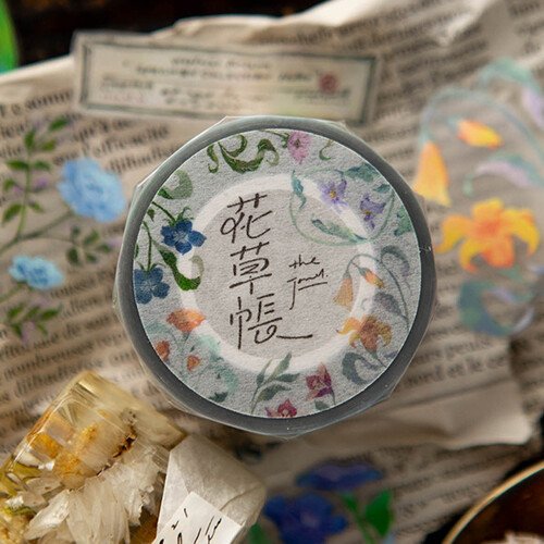 花草帳 PET膠帶