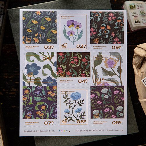 The Wayfarer's Journal Stamp Sticker
