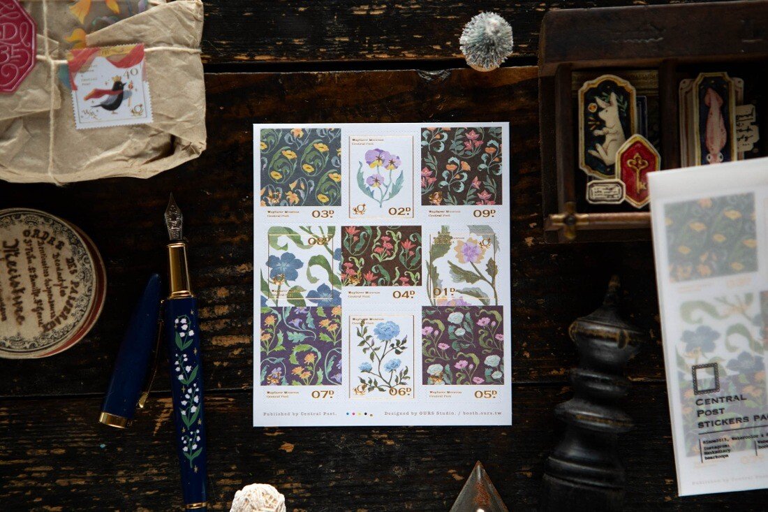 The Wayfarer's Journal Stamp Sticker