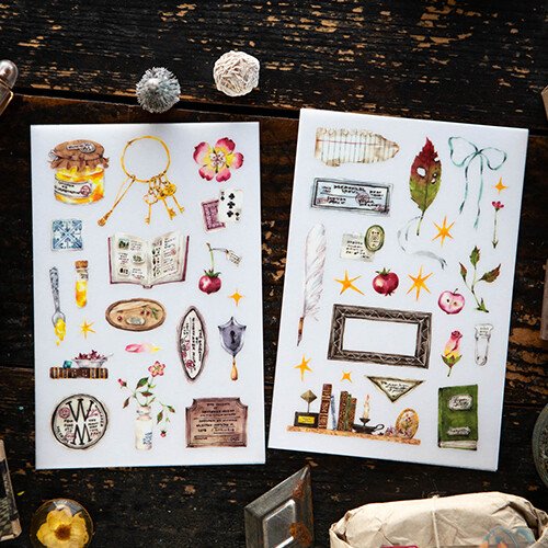 Desk of Botanist Transfer Sticker