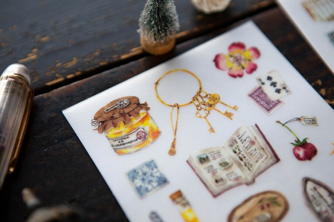 Desk of Botanist Transfer Sticker