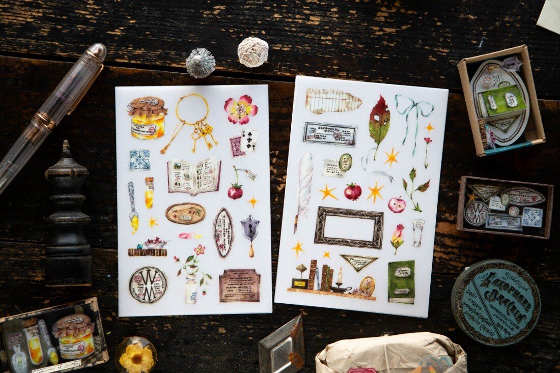 Desk of Botanist Transfer Sticker