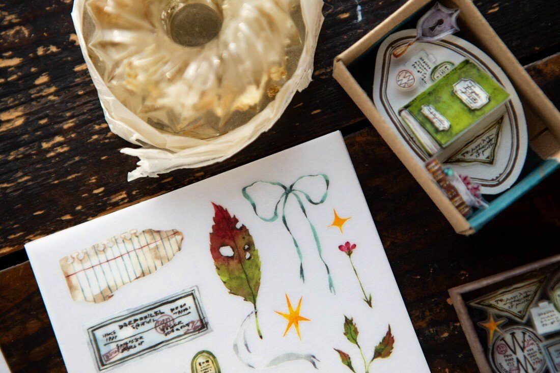 Desk of Botanist Transfer Sticker