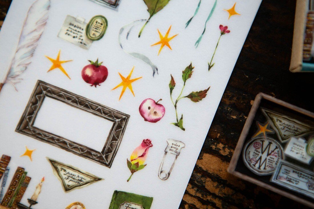 Desk of Botanist Transfer Sticker