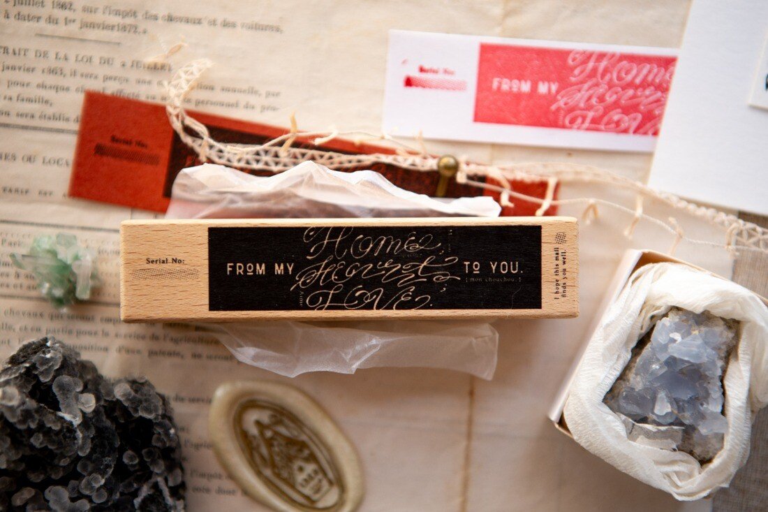 Love Label スタンプ