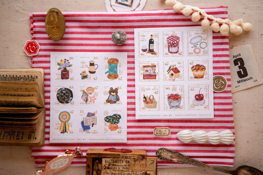 The Gift Stamp Sticker