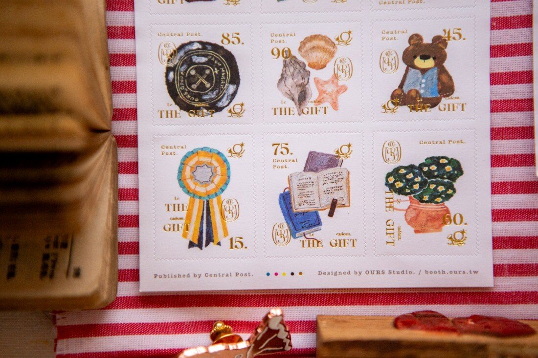 The Gift Stamp Sticker