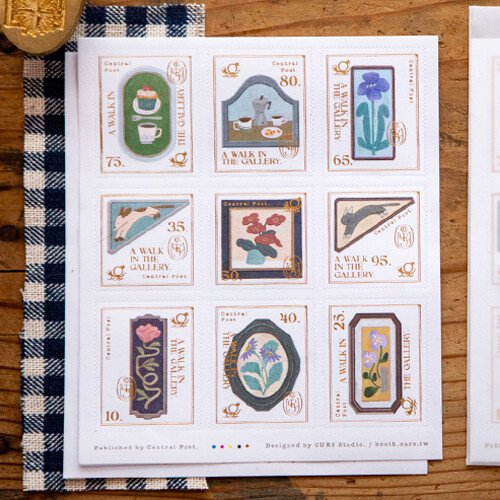 The Gallery Stamp Sticker