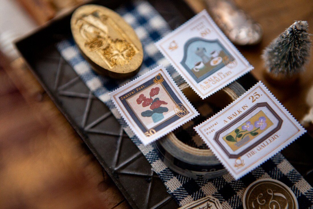 The Gallery Stamp Sticker