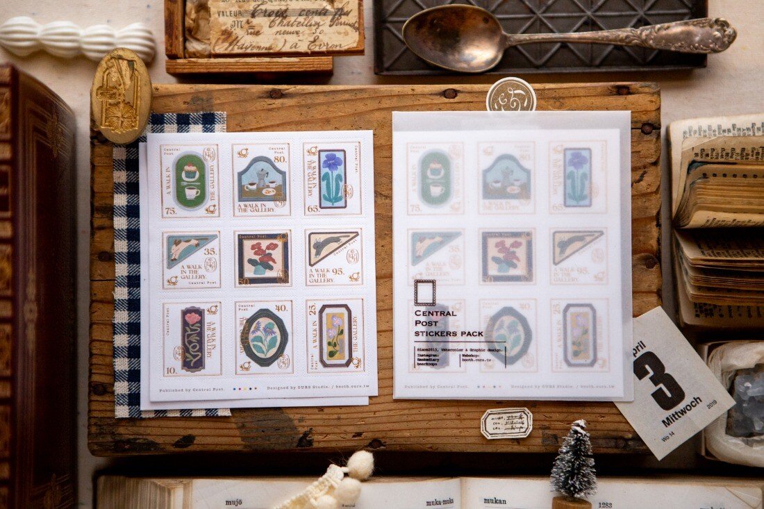 The Gallery Stamp Sticker