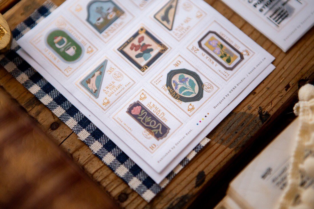 The Gallery Stamp Sticker