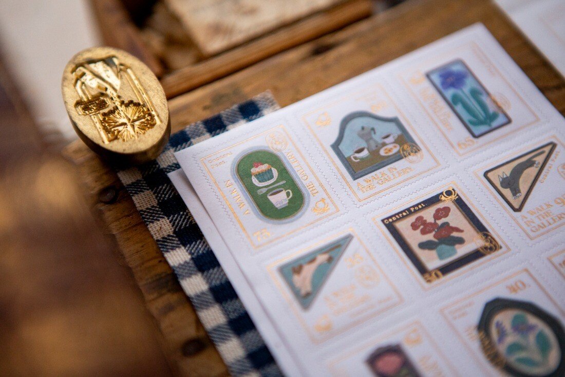 The Gallery Stamp Sticker