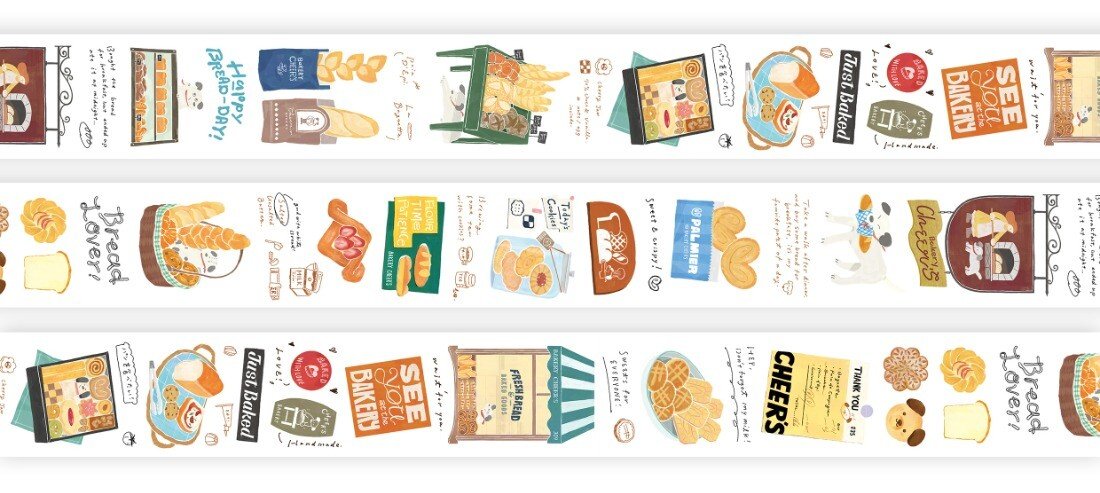 Bakery Cheer's  PET Tape