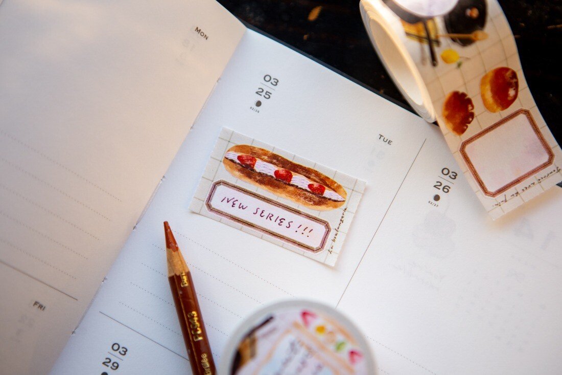 Sweet Hours Sticker Memo Roll