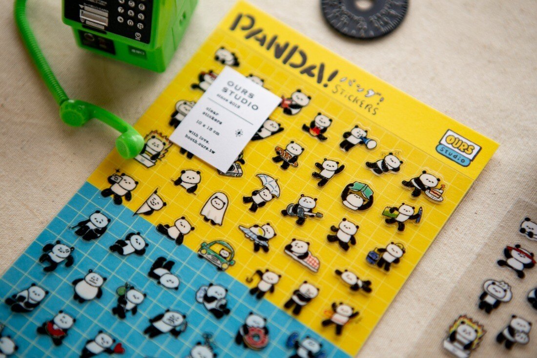 PANDA!PANDA! Sticker