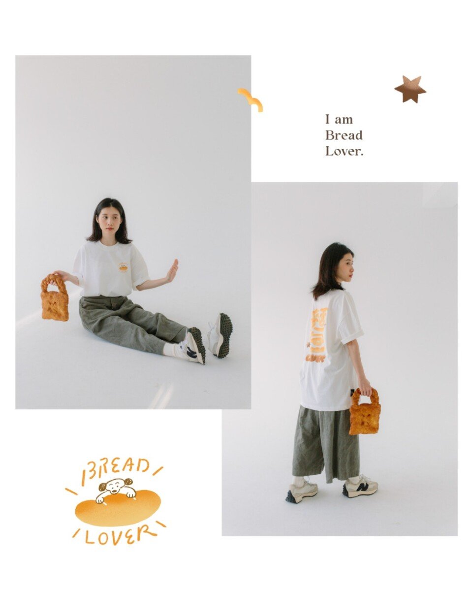 パン 半袖Tシャツ