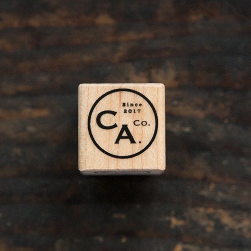 CA彩り工房ビンテージ LOGO D スタンプ