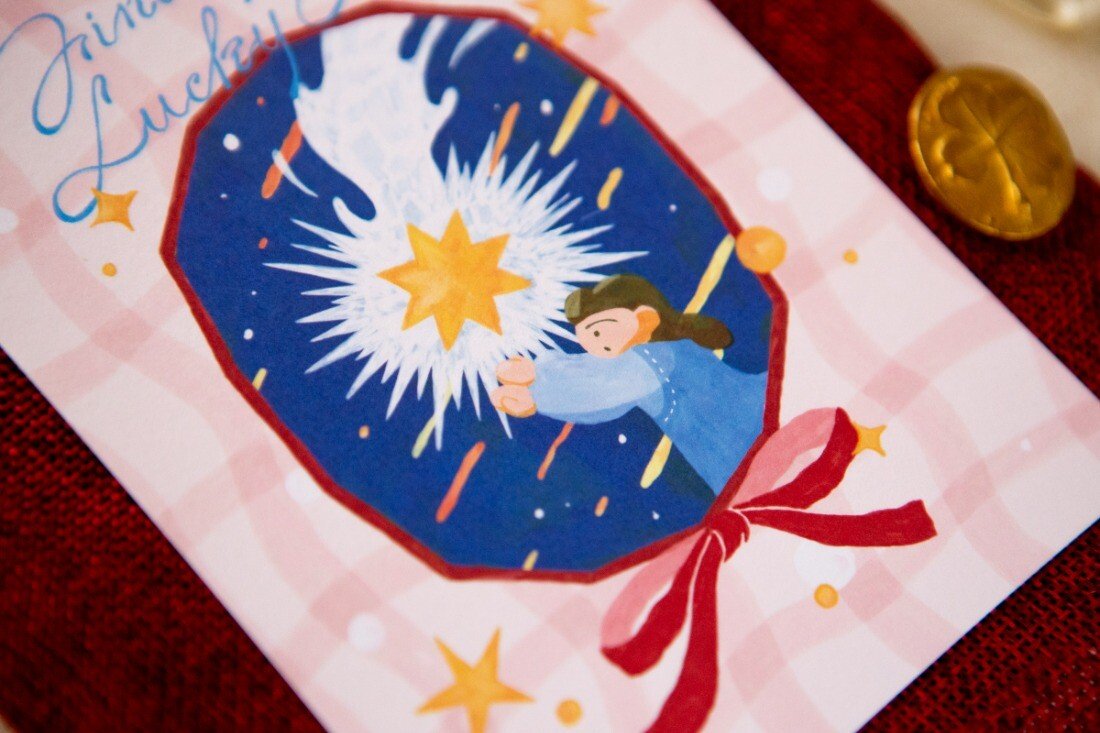Lucky Star Post Card "Wish"