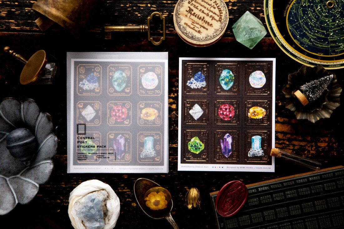 Gem Stamp Sticker