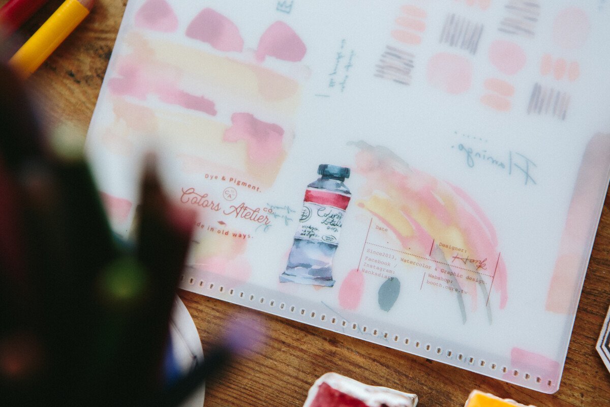 Color Atelier A5 file folder