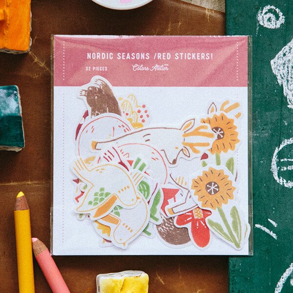 Nordic Seasons - Spring - Sticker Pack