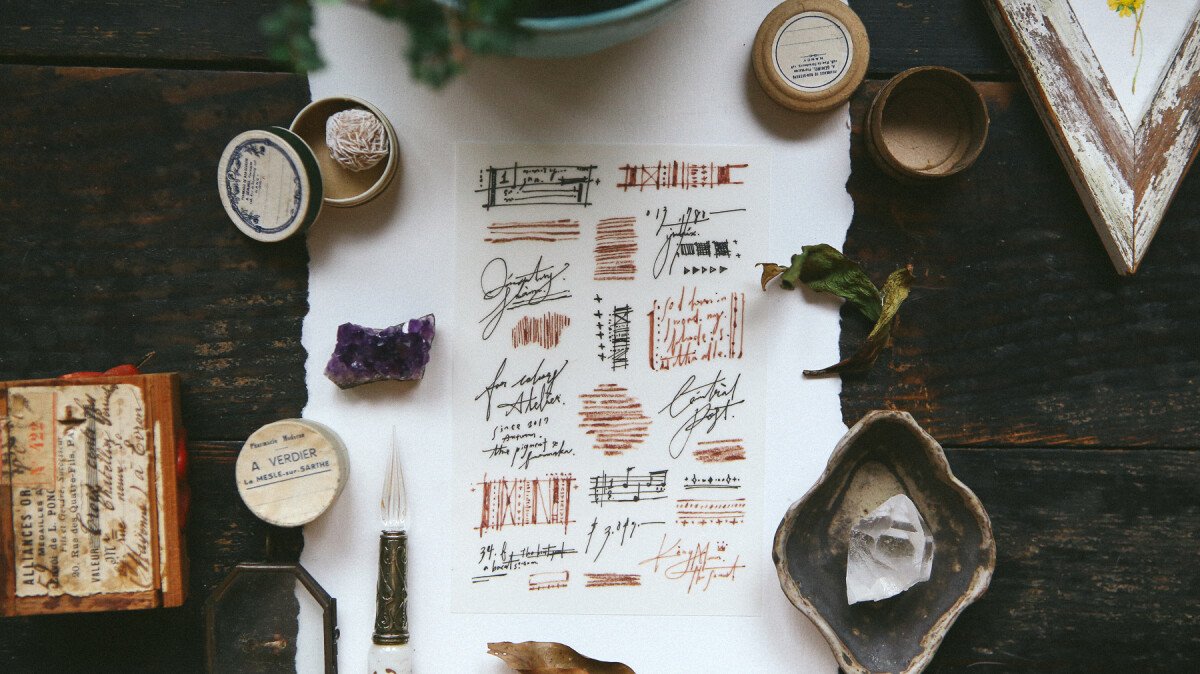 Handwriting Transfer Stciker