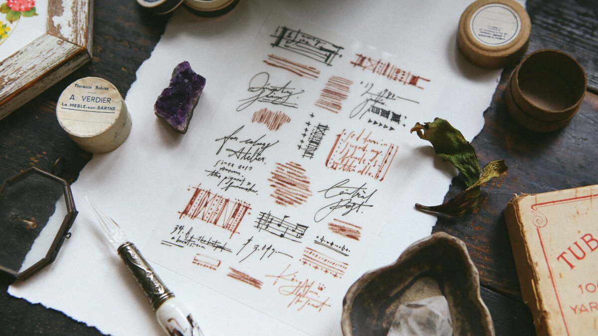 Handwriting Transfer Stciker