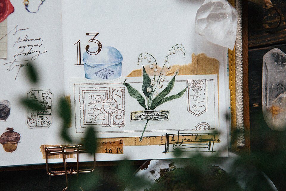 博物館藏 紙膠帶
