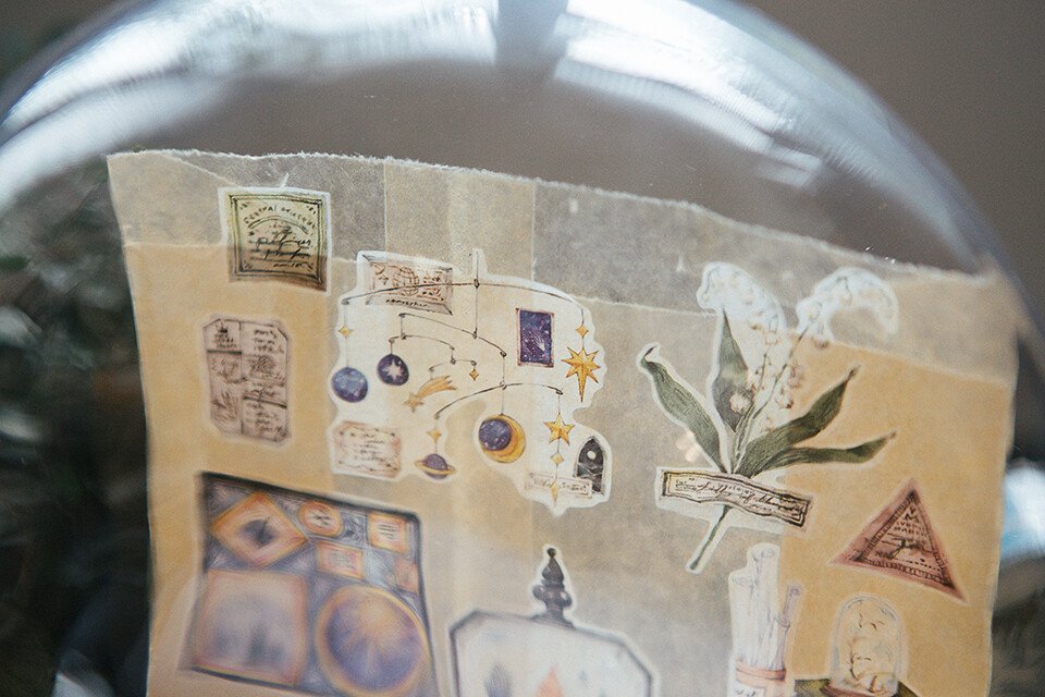 博物館藏 紙膠帶