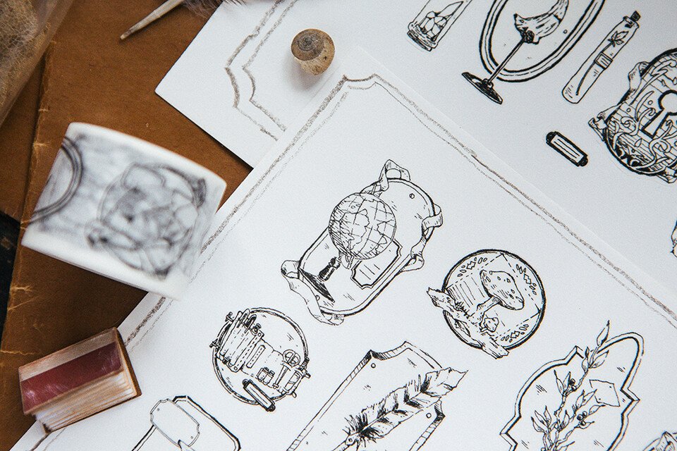 Museum masking tape