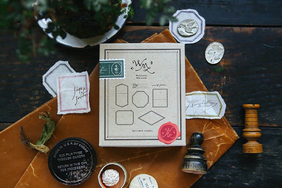 Specimen DIY Rubber Stamp Set