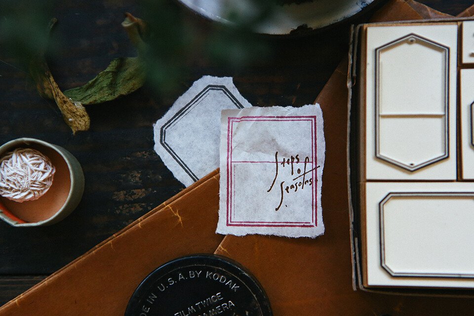 Specimen DIY Rubber Stamp Set