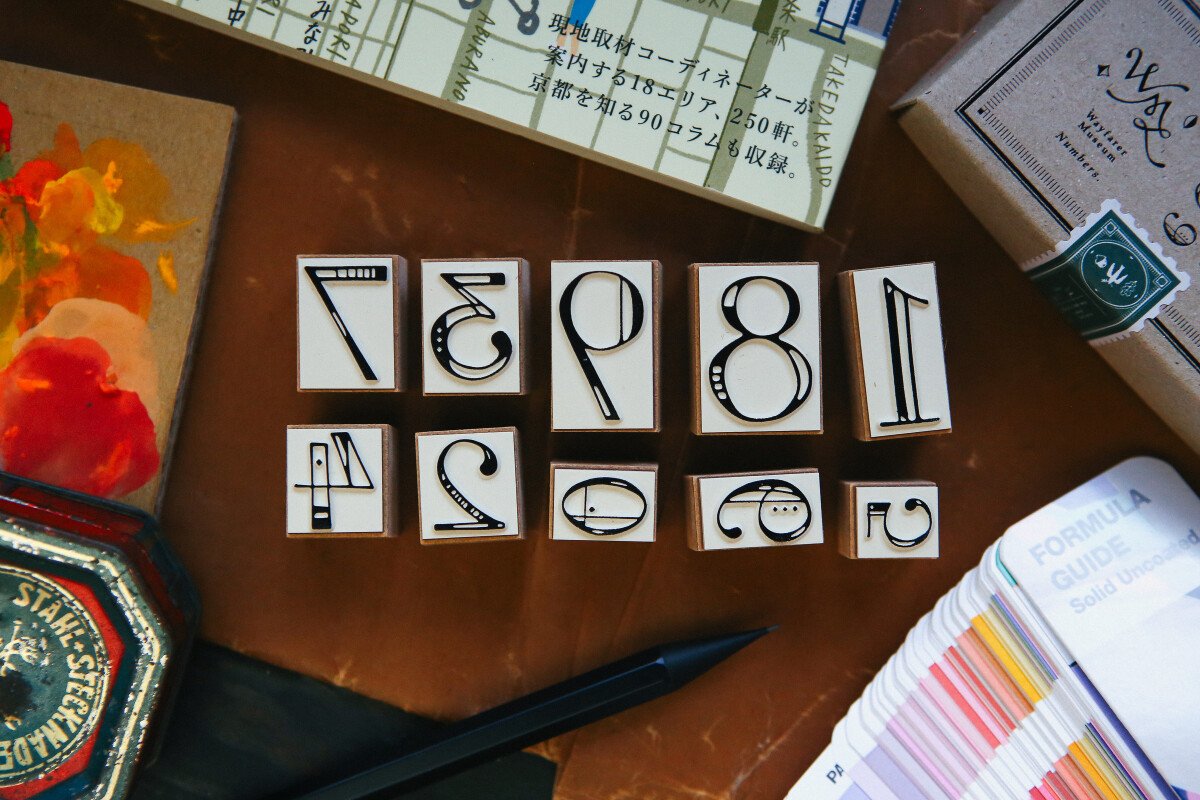 數字 印章組