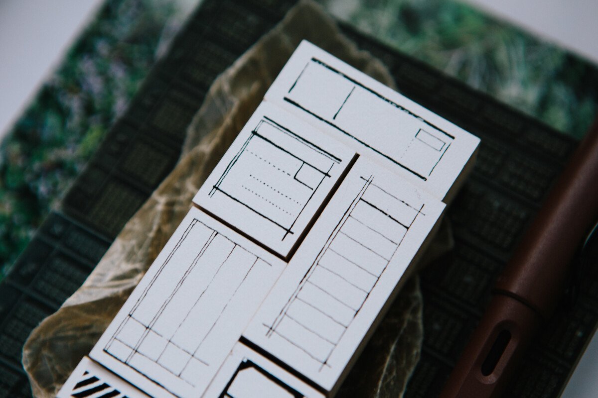 Form Label DIY Rubber Stamp