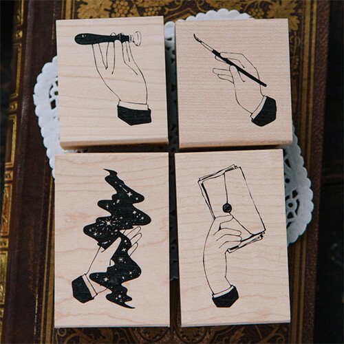 手B 楓木印章組