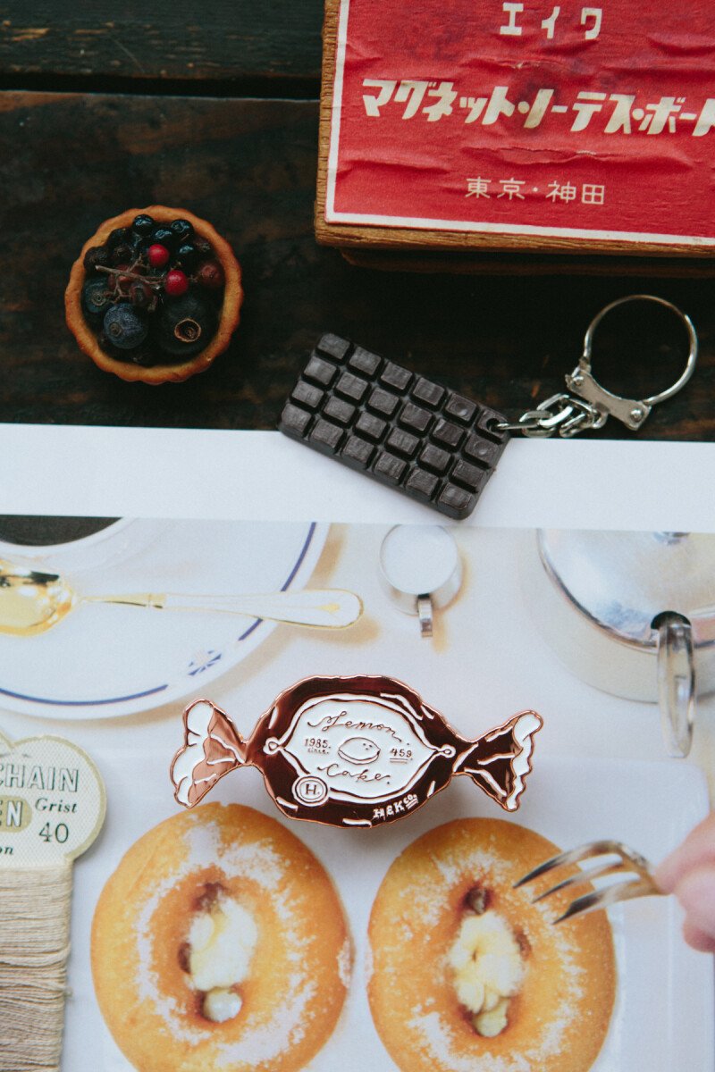 《Lemon Cake》 Metal Pin