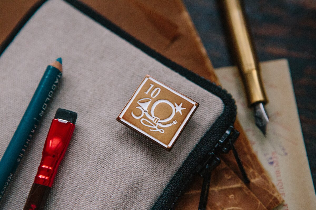 《Post Horn》 Metal Pin