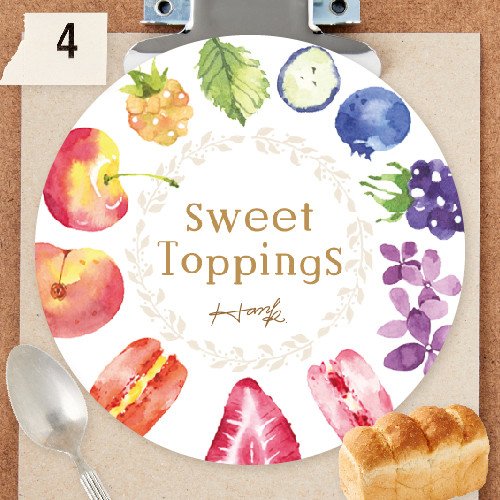 OURS 5th紙膠帶 Sweet Toppings