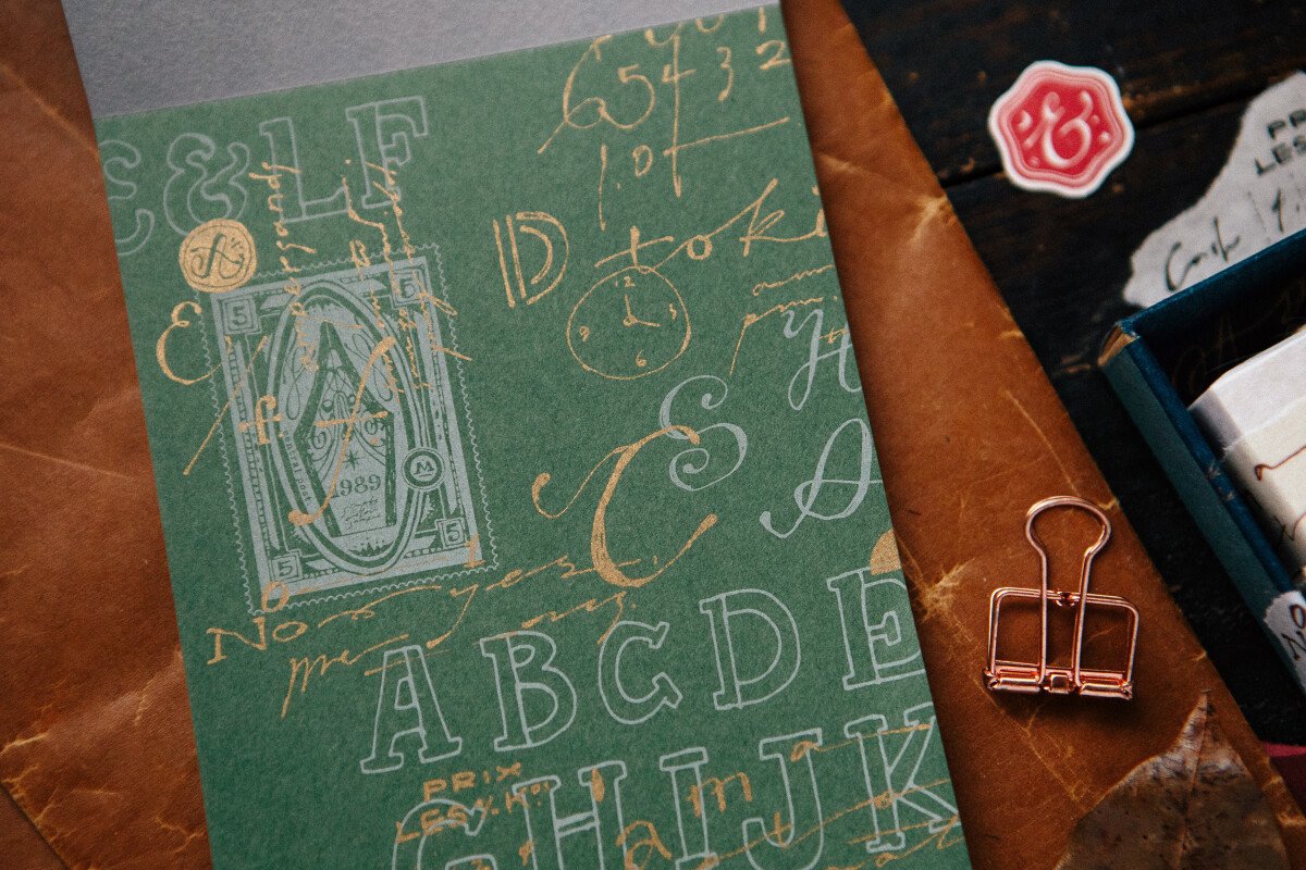 隨性寫字 RISO素材紙本