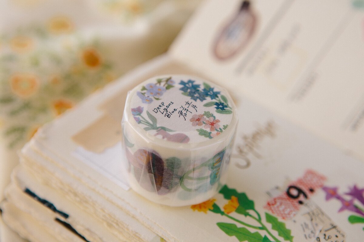 群青 紙膠帶