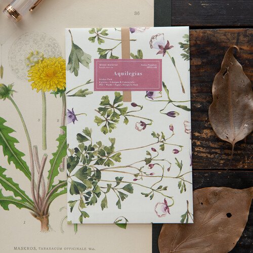 Aquilegias Sticker Pack