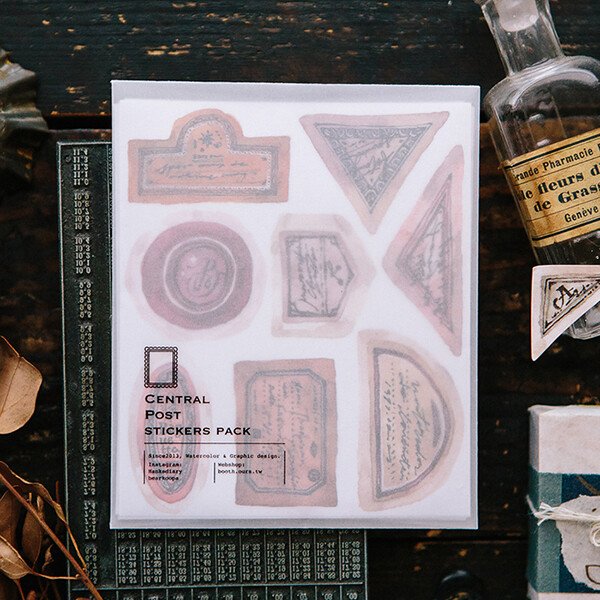 Old Labels Sticker Pack