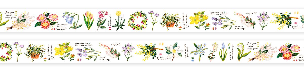 花の耳語 マスキングテープ