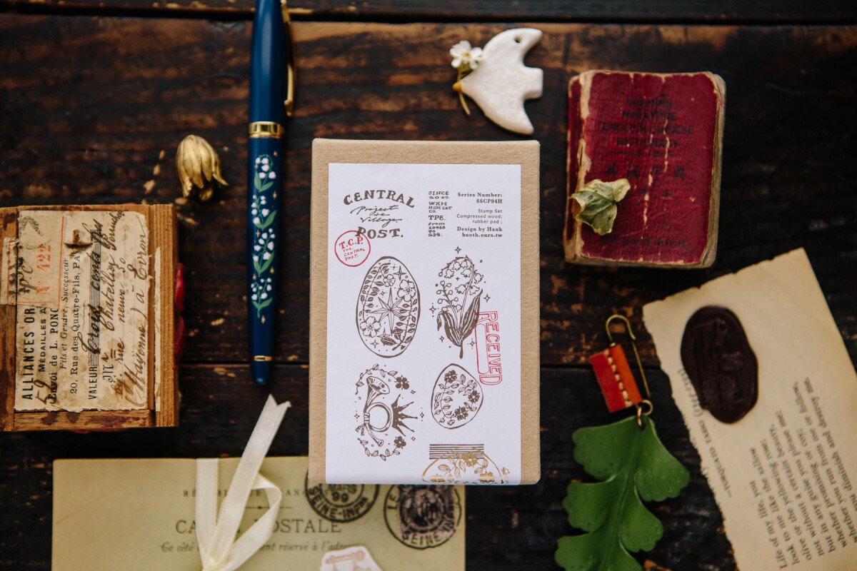 Central Post-A Stamp Set