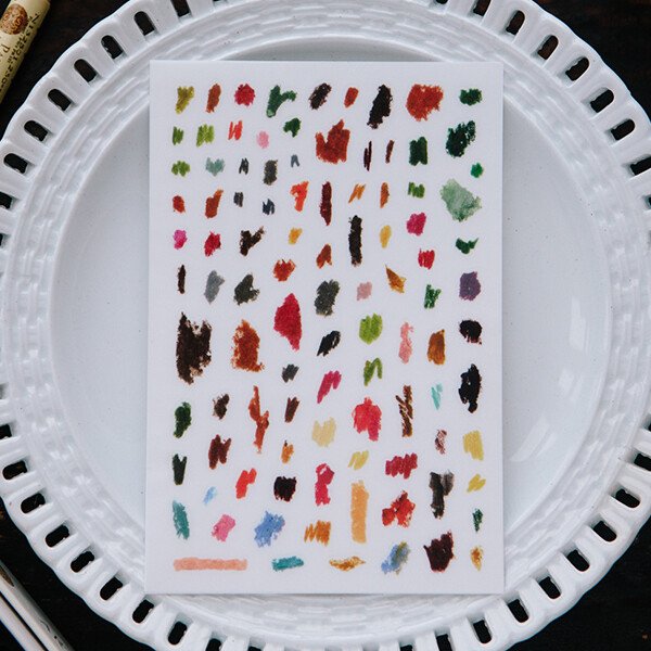 Paint Dots Transfer Sticker