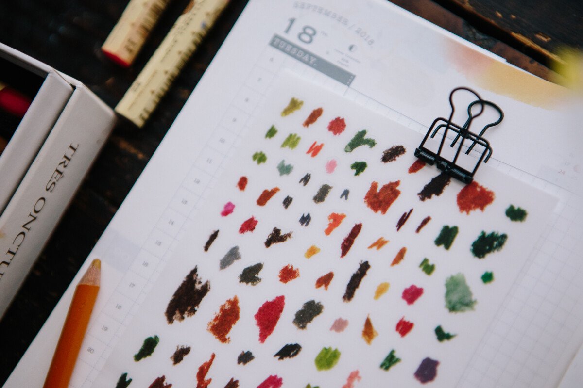 Paint Dots Transfer Sticker